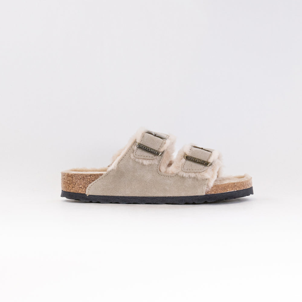 Birkenstock Arizona Shearling (Unisex) - Taupe/Sandcastle