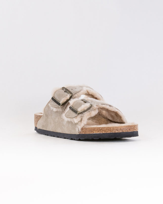 Birkenstock Arizona Shearling (Unisex) - Taupe/Sandcastle