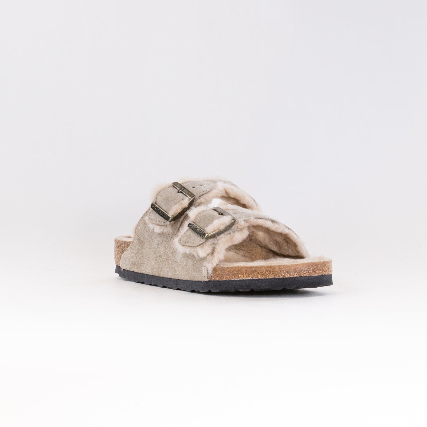 Birkenstock Arizona Shearling (Unisex) - Taupe/Sandcastle