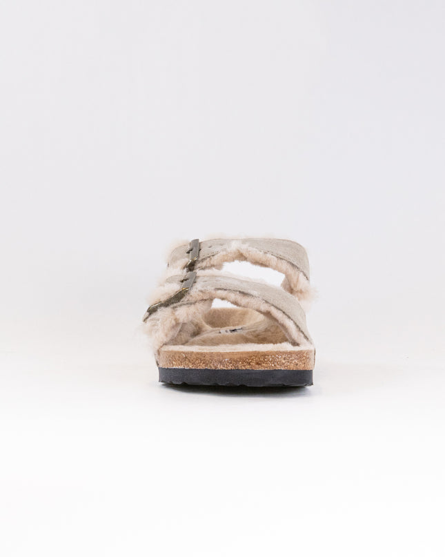 Birkenstock Arizona Shearling (Unisex) - Taupe/Sandcastle