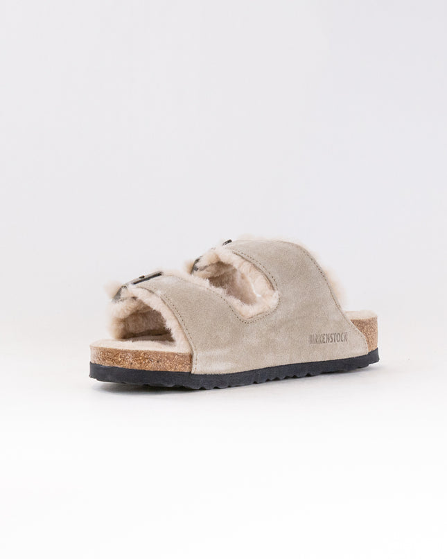 Birkenstock Arizona Shearling (Unisex) - Taupe/Sandcastle