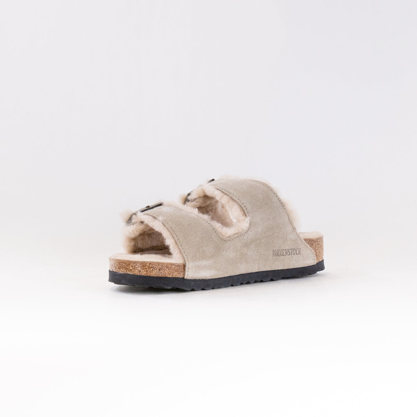 Birkenstock Arizona Shearling (Unisex) - Taupe/Sandcastle