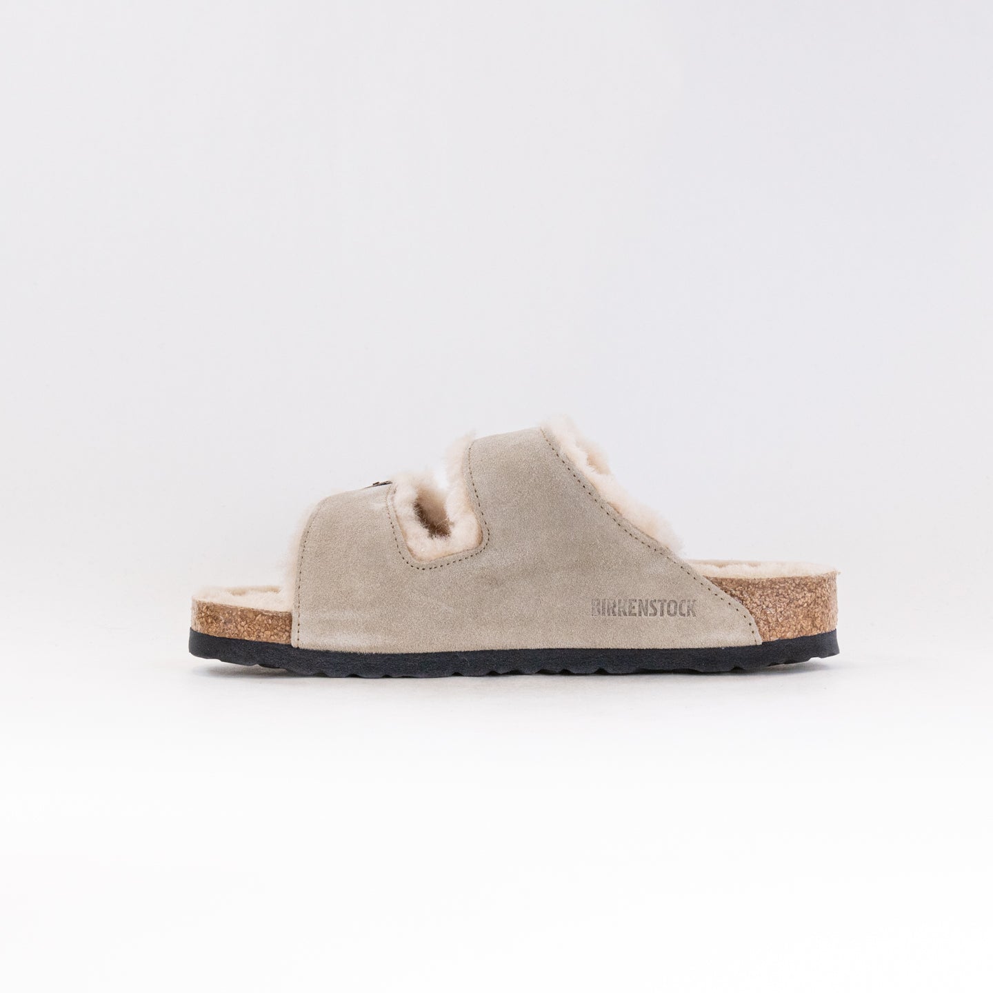 Birkenstock Arizona Shearling (Unisex) - Taupe/Sandcastle