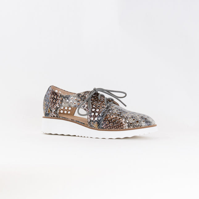 Django & Juliette Onstage (Women's) - Pink Multi-White Sole Python