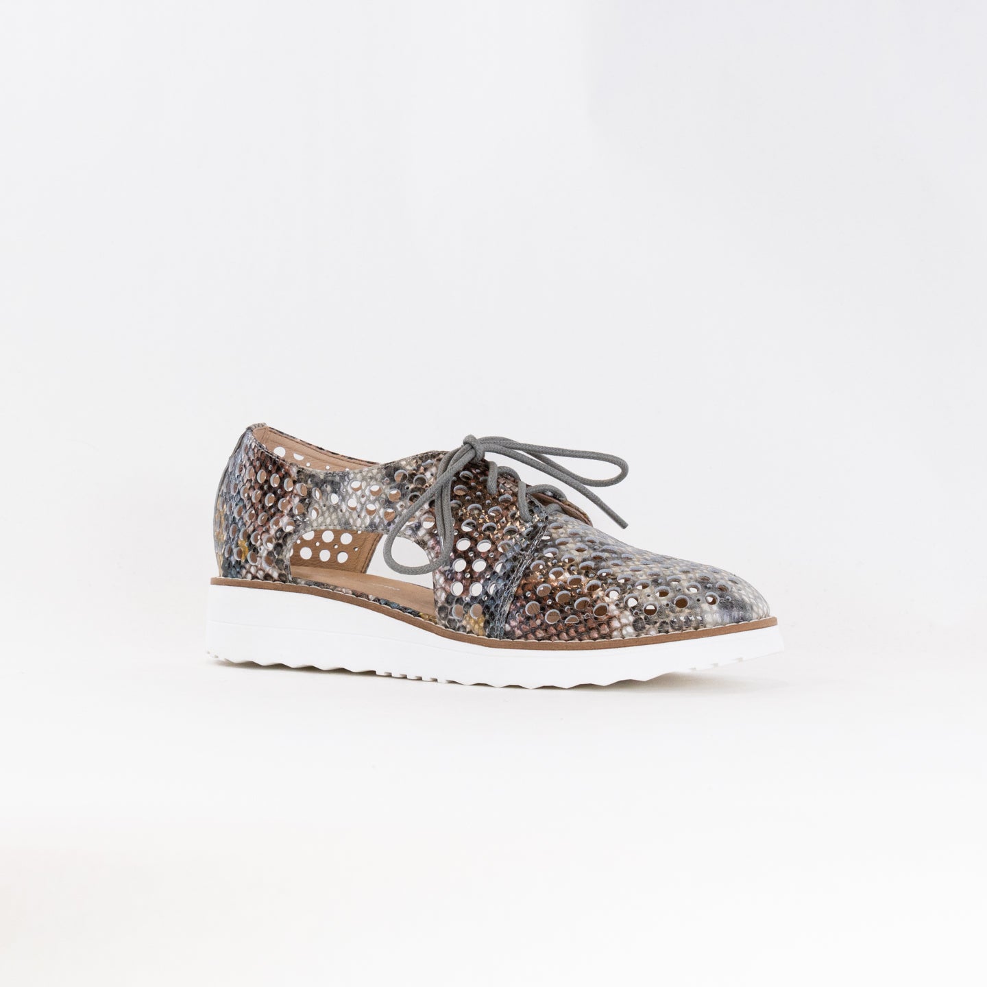 Django And Juliette Onstage (Women's) - Pink Multi-White Sole Python