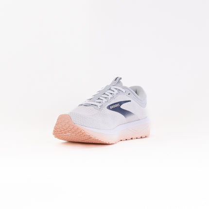 Brooks Revel 7 (Women's) - Oyster/White/Tropical Peach