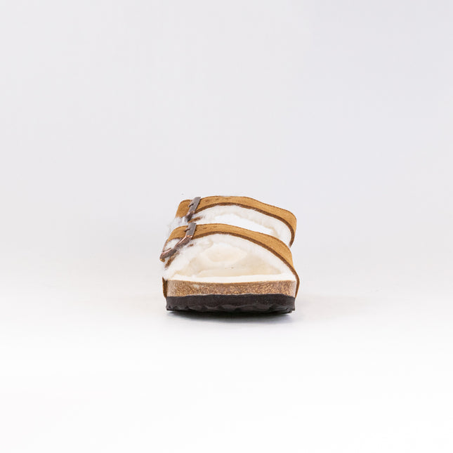 Birkenstock Arizona Shearling (Women's) - Mink Suede