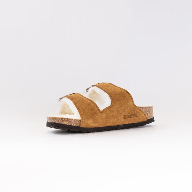 Birkenstock Arizona Shearling (Women's) - Mink Suede