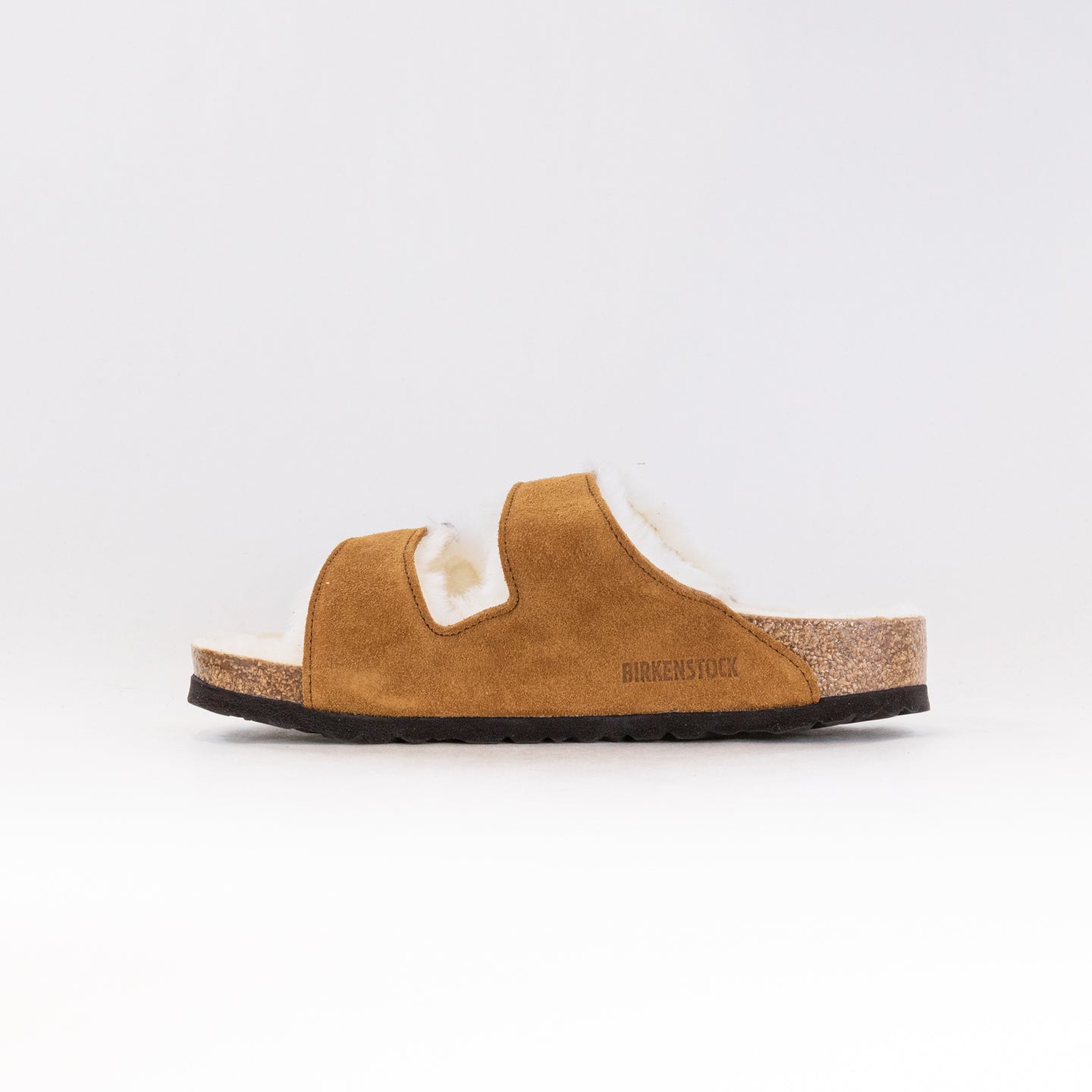 Birkenstock Arizona Shearling (Women's) - Mink Suede