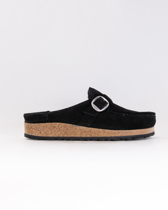 Birkenstock Buckley Shearling (Women's) - Black
