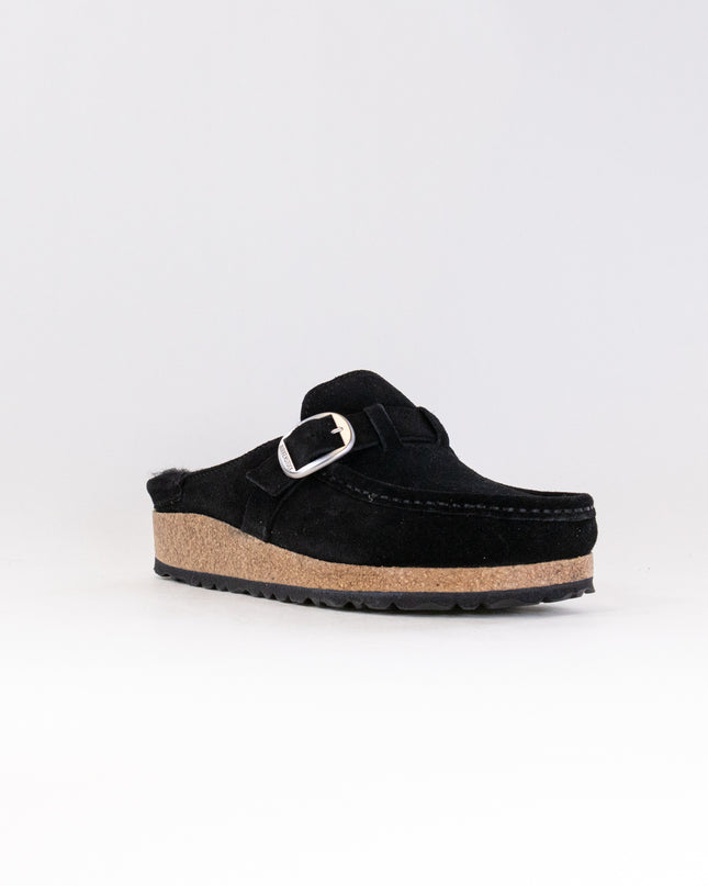 Birkenstock Buckley Shearling (Women's) - Black