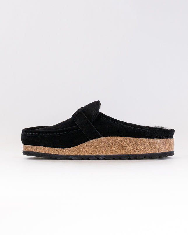 Birkenstock Buckley Shearling (Women's) - Black