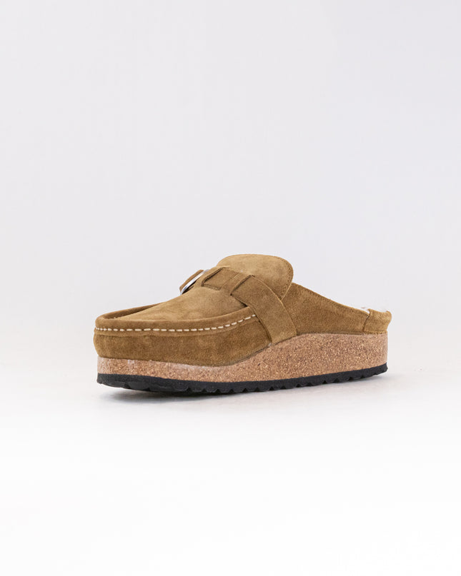 Birkenstock Buckley Shearling (Women's) - Tea