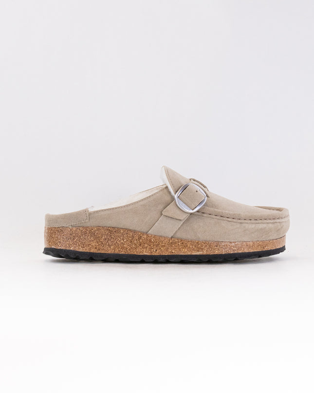 Birkenstock Buckley Shearling (Women's) - Taupe/Natural