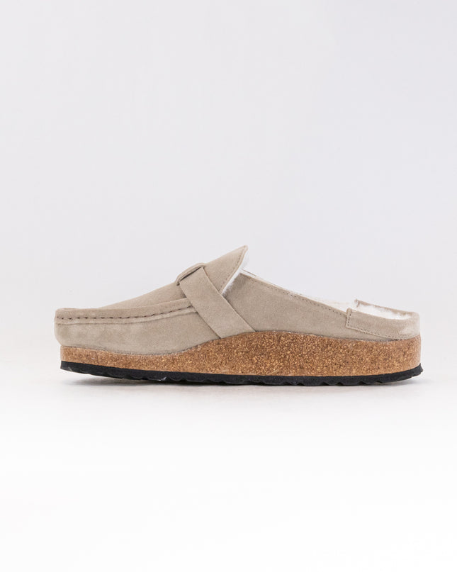 Birkenstock Buckley Shearling (Women's) - Taupe/Natural