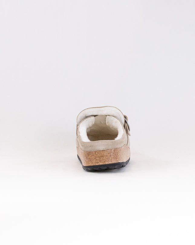 Birkenstock Buckley Shearling (Women's) - Taupe/Natural