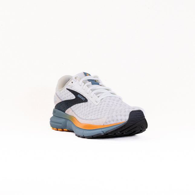 Brooks Trace 3 (Men's) - White/Orange/Goblin Blue