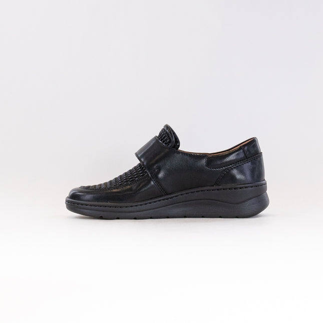 V-Italia 1219 (Women's) - Black Leather