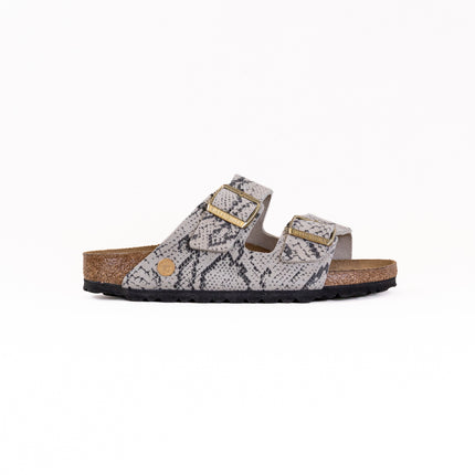 Birkenstock Arizona Rivet Logo (Women's) - Suede Oyster Snake