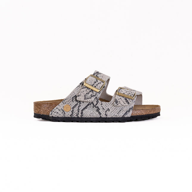 Birkenstock Arizona Rivet Logo (Women's) - Suede Oyster Snake