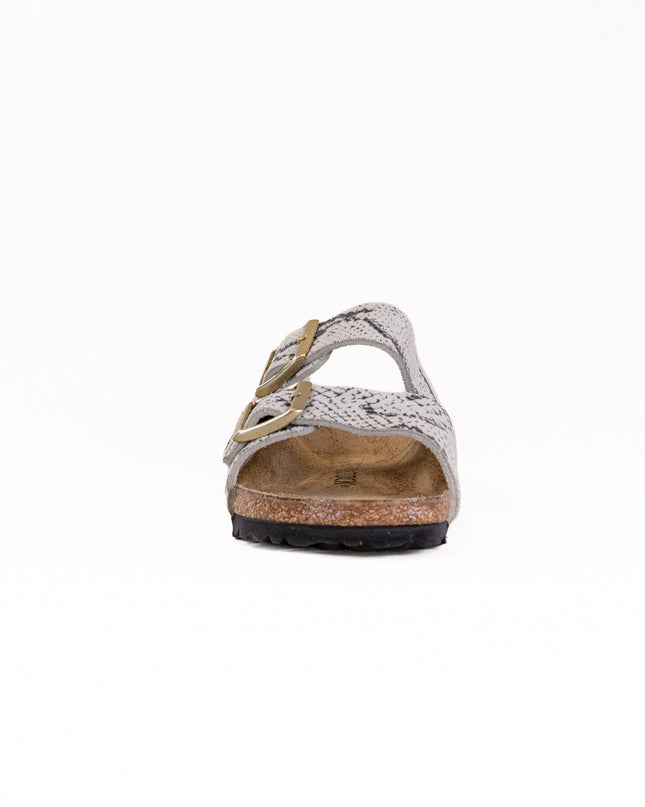 Birkenstock Arizona Rivet Logo (Women's) - Suede Oyster Snake