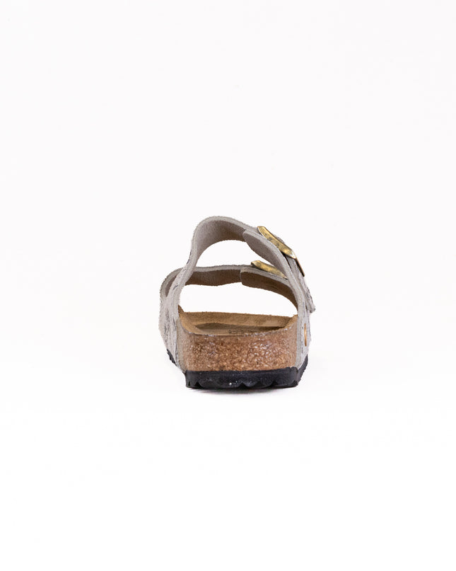 Birkenstock Arizona Rivet Logo (Women's) - Suede Oyster Snake