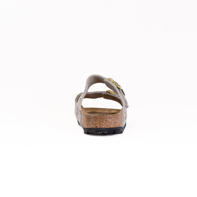 Birkenstock Arizona Rivet Logo (Women's) - Suede Oyster Snake