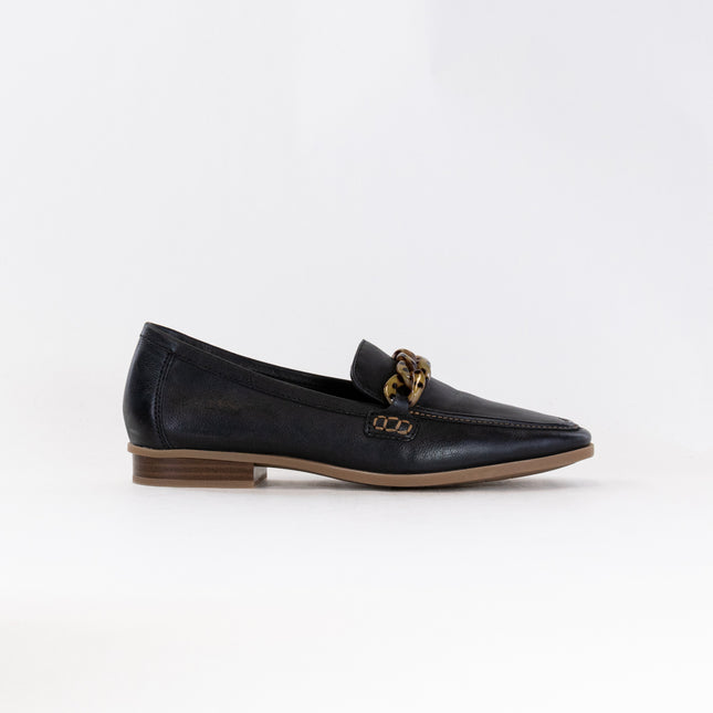 Clarks Sarafyna Iris (Women's) - Black Leather/Tortoise Bit