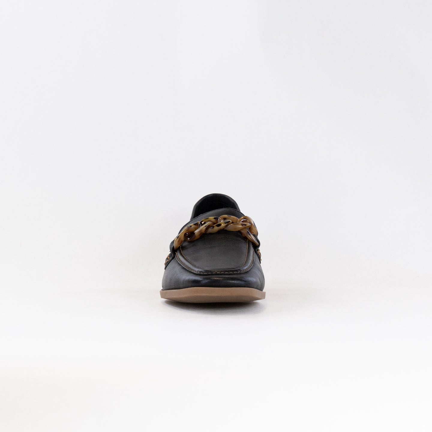 Clarks Sarafyna Iris (Women's) - Black Leather/Tortoise Bit