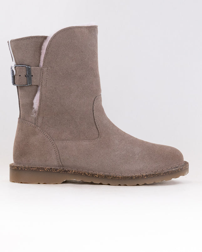 Birkenstock Uppsala Shearling (Women's) - Gray Taupe Suede