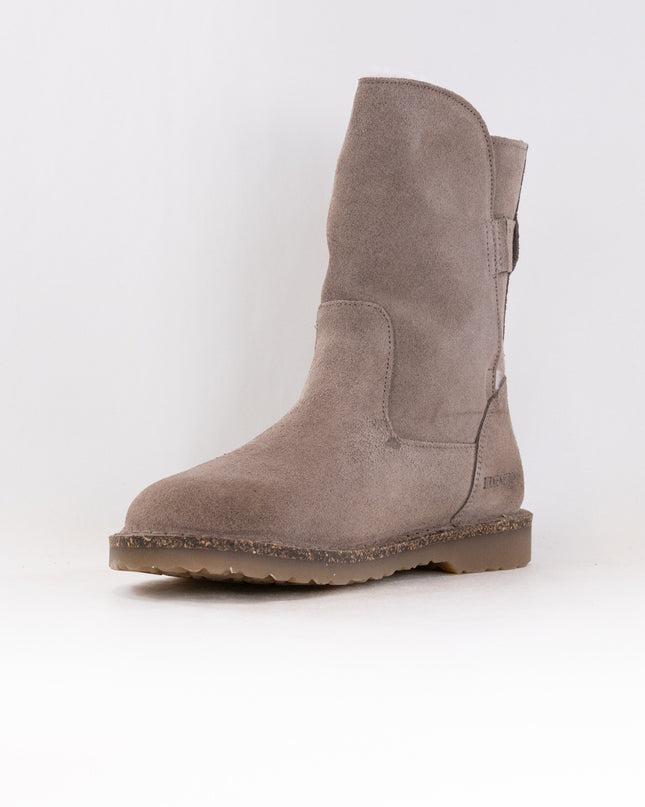 Birkenstock Uppsala Shearling (Women's) - Gray Taupe Suede