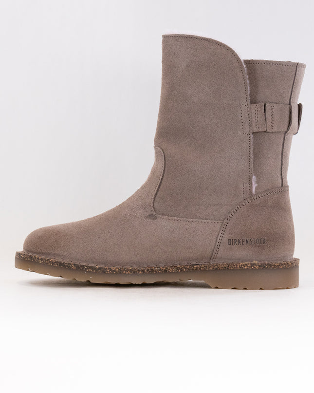 Birkenstock Uppsala Shearling (Women's) - Gray Taupe Suede