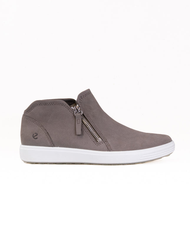 Ecco Soft 7 Side Zip Bootie (Women's) - Falcon