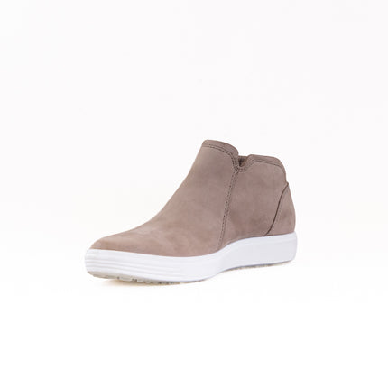 Ecco Soft 7 Side Zip Bootie (Women's) - Taupe