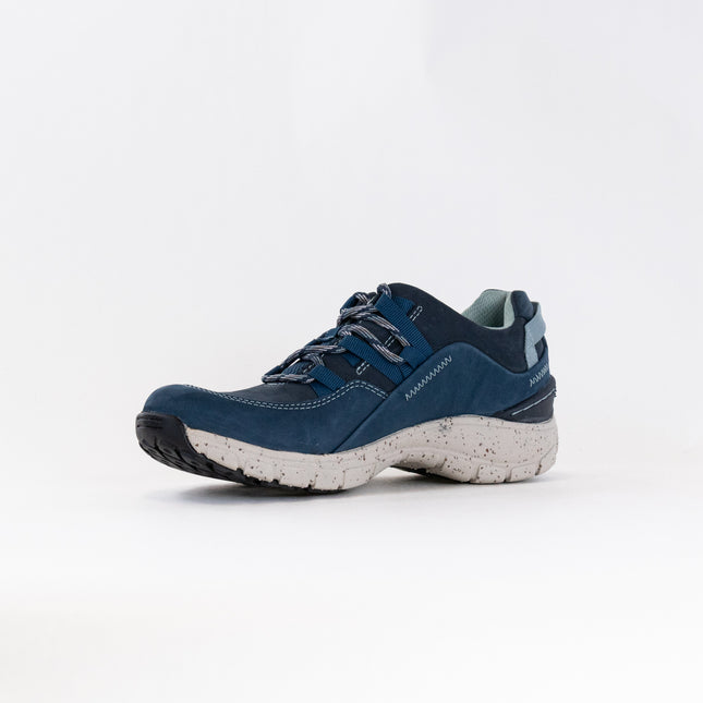 Clarks Wave Range Waterproof (Women's) - Blue Combi