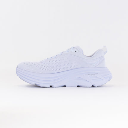 Hoka Bondi 8 Wide (Women's) - White/White