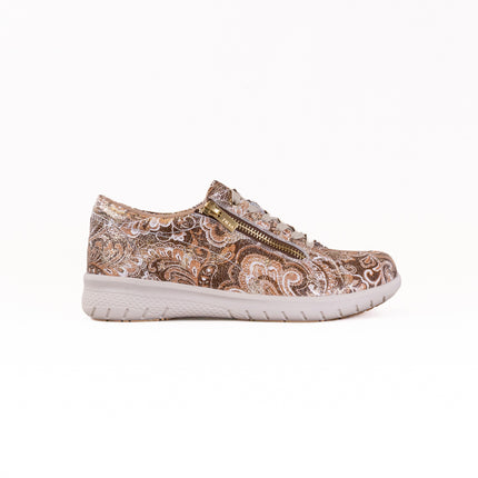 Ziera Solar (Women's) - Chocolate/Gold Paisley