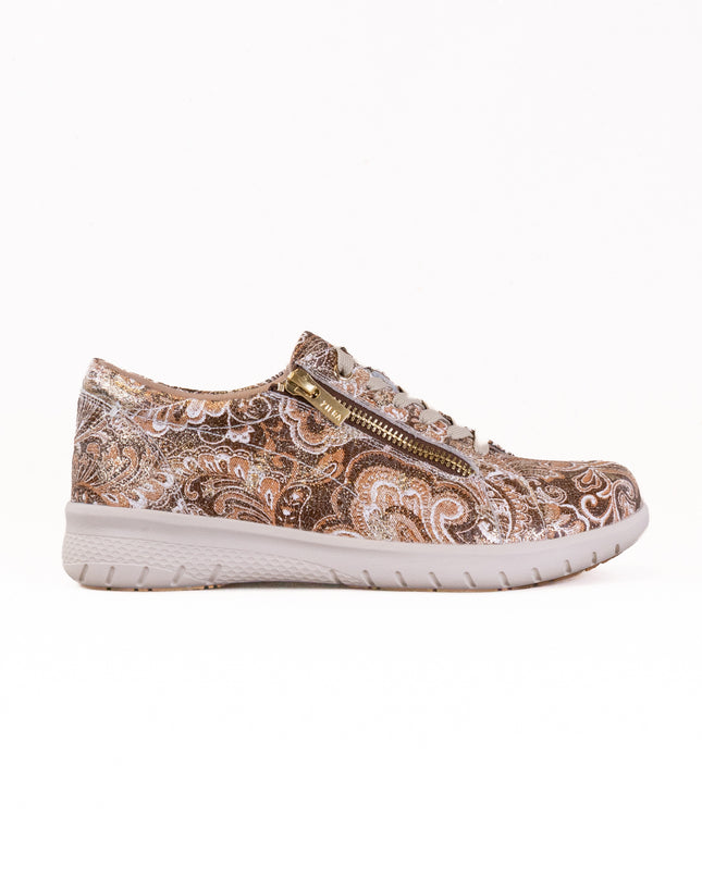 Ziera Solar (Women's) - Chocolate/Gold Paisley