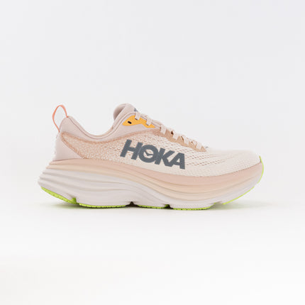 Hoka Bondi 8 Wide (Women's) - Cream/Vanilla