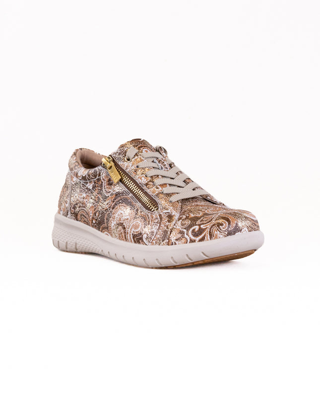 Ziera Solar (Women's) - Chocolate/Gold Paisley