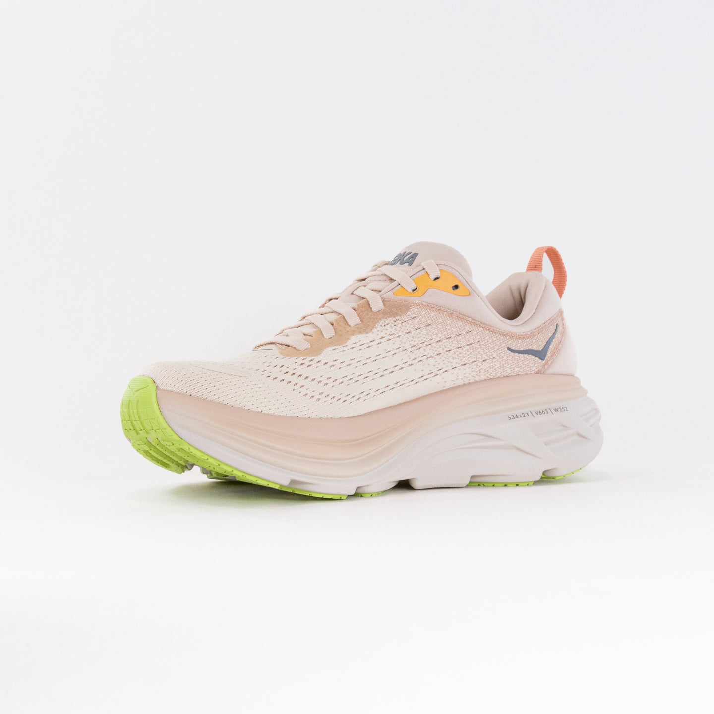 Hoka Bondi 8 Wide (Women's) - Cream/Vanilla