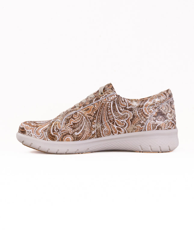 Ziera Solar (Women's) - Chocolate/Gold Paisley