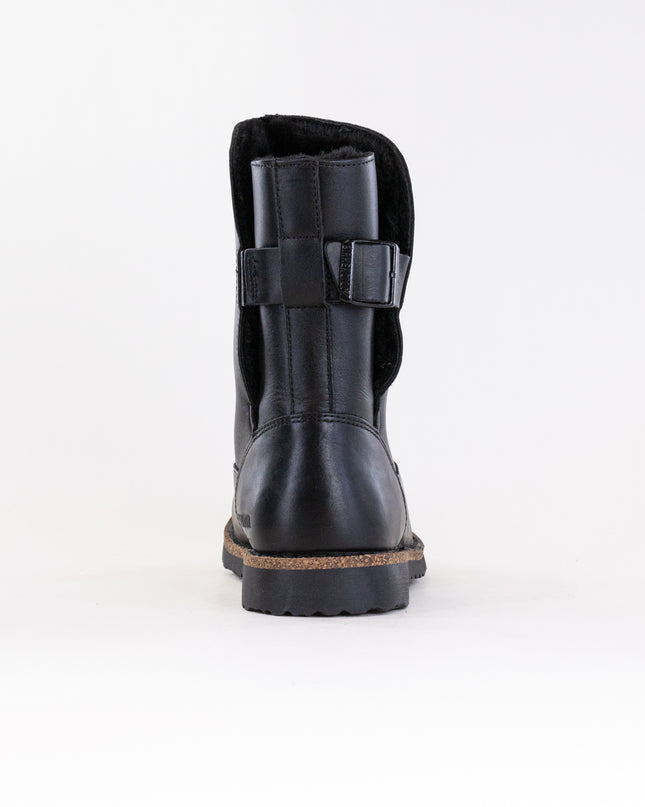 Birkenstock Uppsala Shearling (Women's) - Black Leather