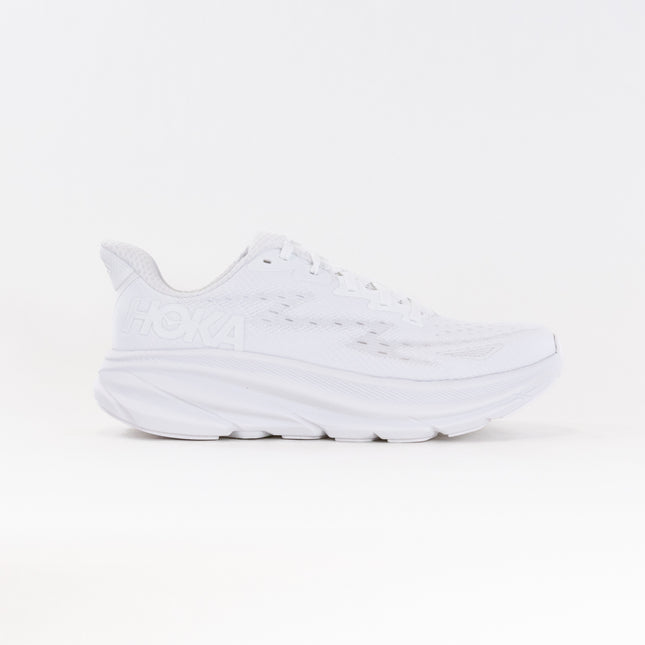 Hoka Clifton 9 (Women's) - White/White