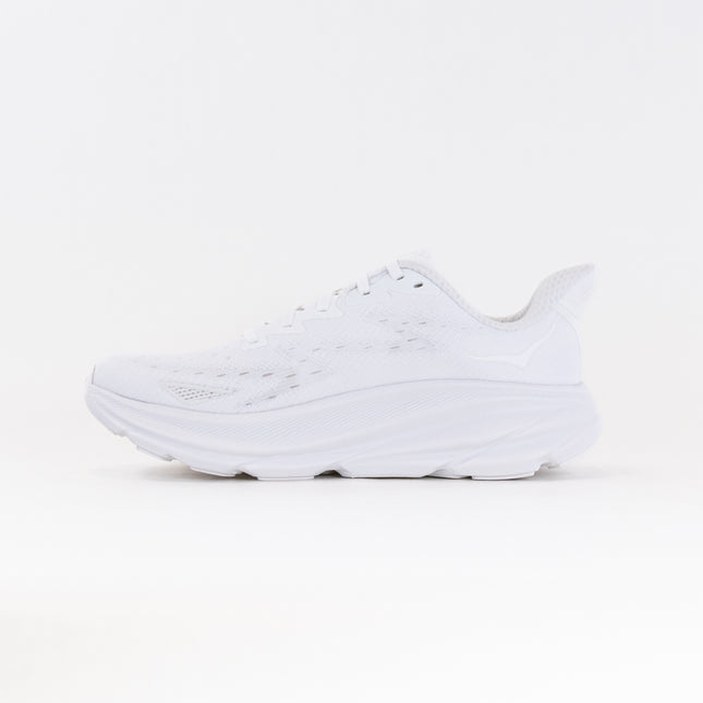 Hoka Clifton 9 (Women's) - White/White