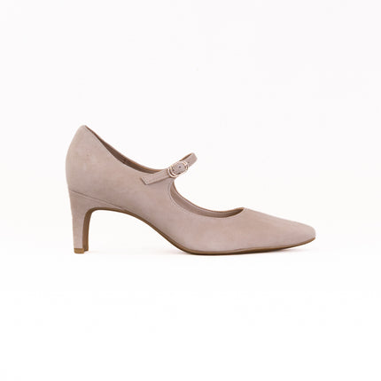 Vionic Samira Mary Jane Dress Heel (Women's) - Lucid Beige Suede