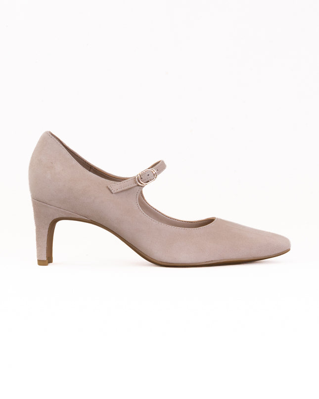 Vionic Samira Mary Jane Dress Heel (Women's) - Lucid Beige Suede