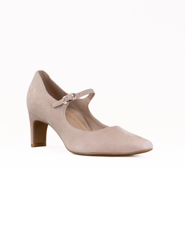 Vionic Samira Mary Jane Dress Heel (Women's) - Lucid Beige Suede