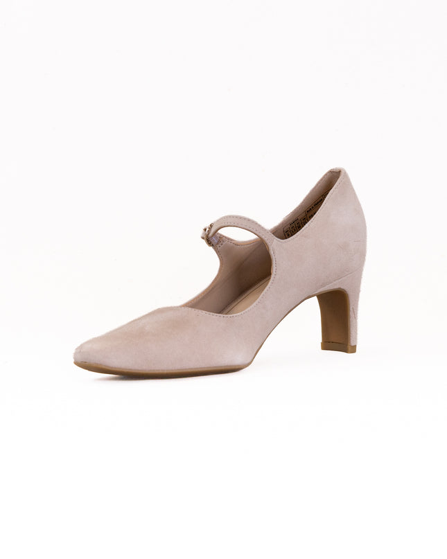 Vionic Samira Mary Jane Dress Heel (Women's) - Lucid Beige Suede
