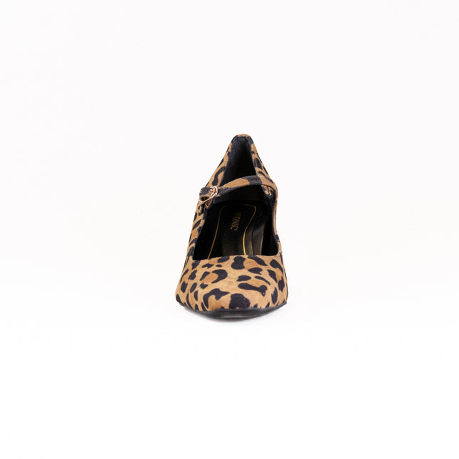 Vionic Samira Mary Jane Dress Heel (Women's) - Tan Leopard Print Suede